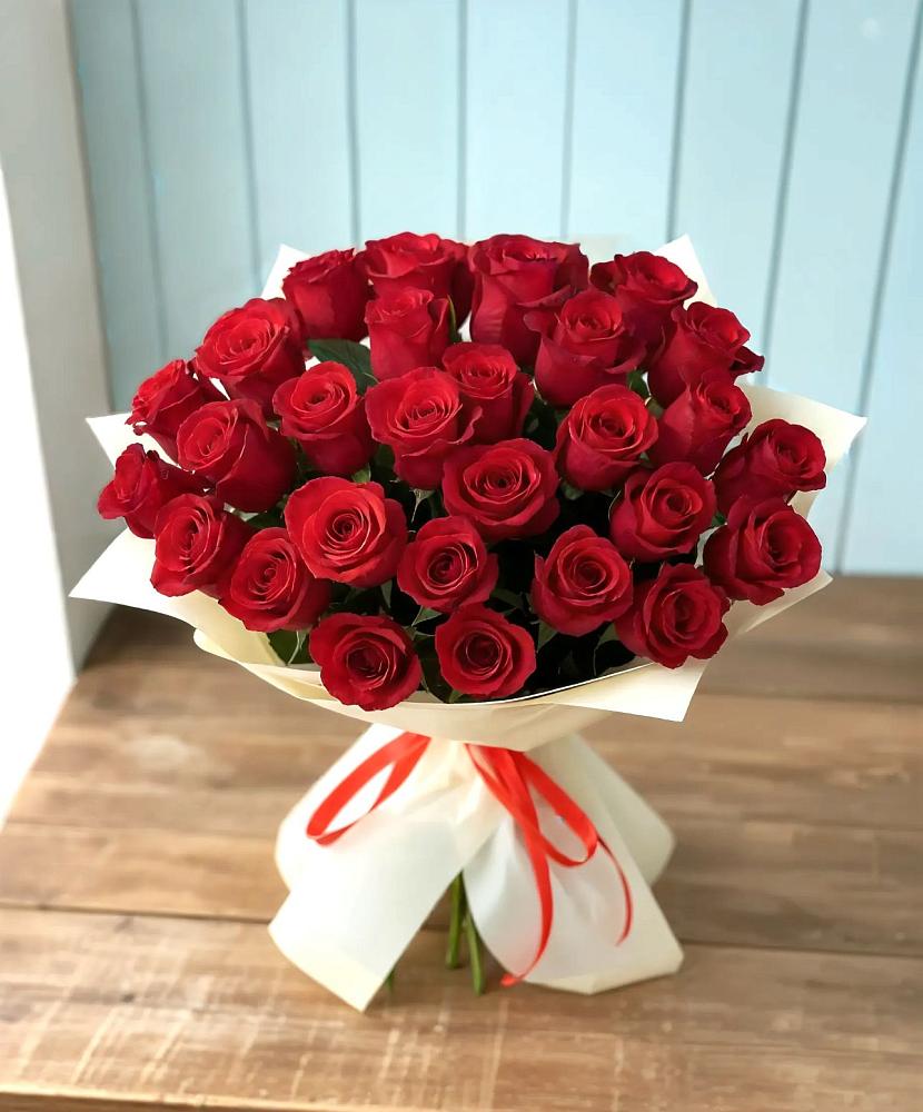 Букет 29 Красных роз в Макарове