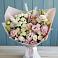 Букет цветов из: Альстромерии и Розы в Макарове