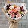 Букет цветов из: Гвоздики, Хризантемы и Розы в Макарове