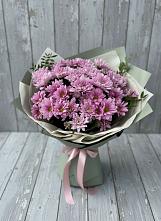 Букет цветов из:  Хризантемы в Макарове