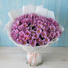 Букет цветов из:  Хризантемы в Макарове