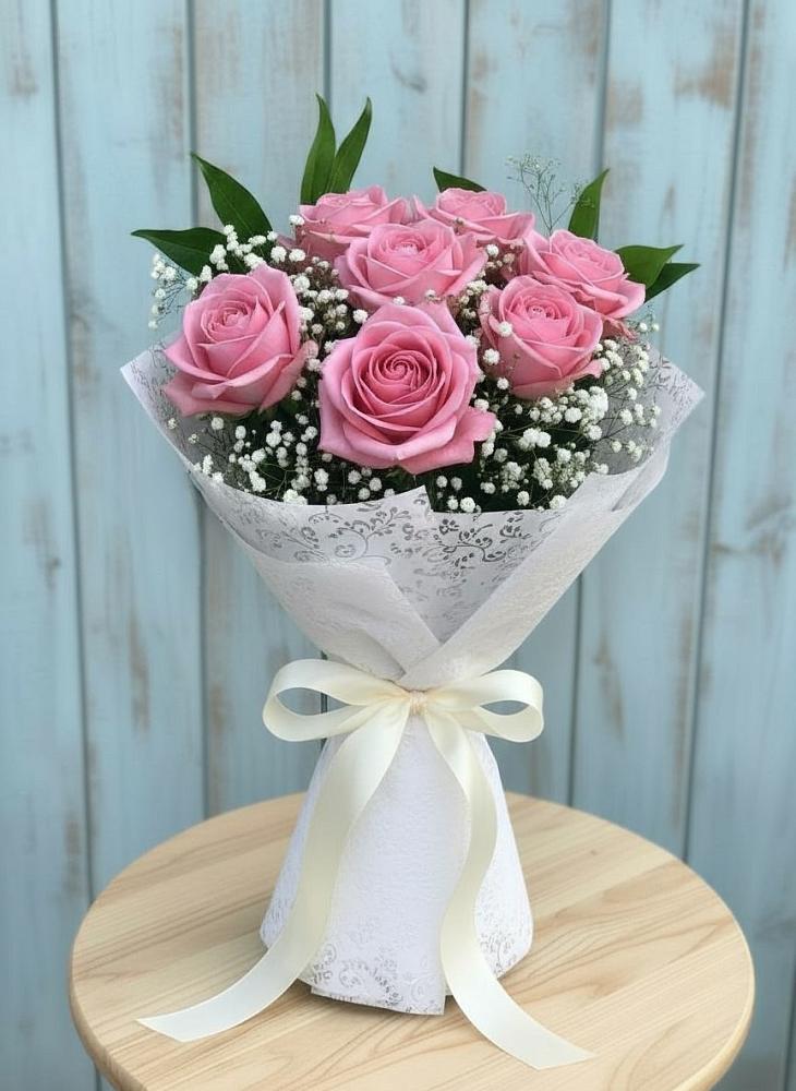 Букет цветов из: Розы в Макарове