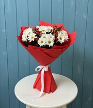 Букет цветов из:  Хризантемы в Макарове