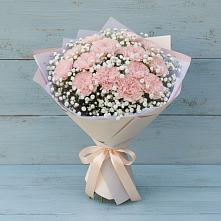 Букет цветов из:  Гвоздики в Макарове
