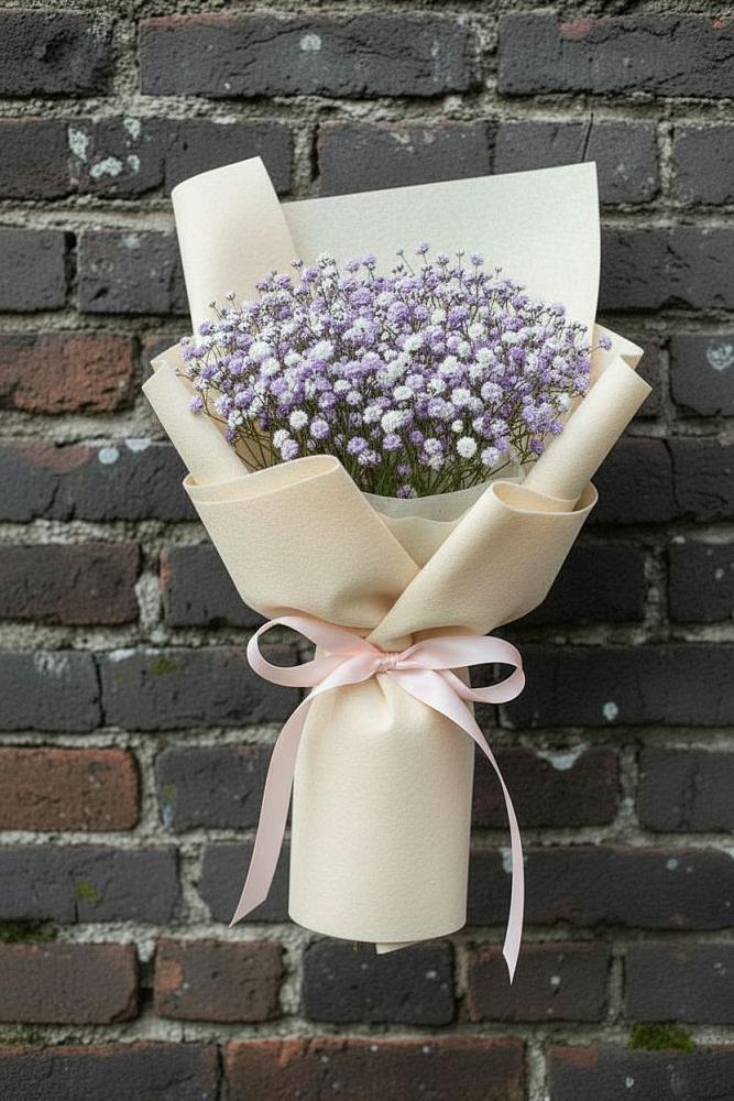 Букет цветов из: Гипсофила в Макарове