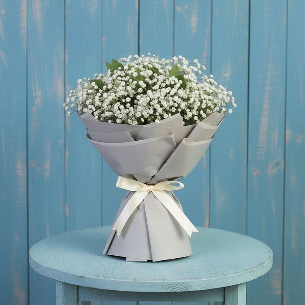 Букет цветов из: Гипсофила в Макарове