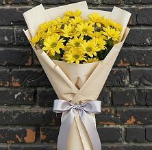 Букет цветов из:  Хризантемы в Макарове