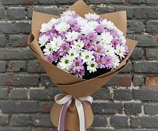 Букет цветов из:  Хризантемы в Макарове