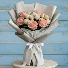 Букет цветов из:  Розы в Макарове