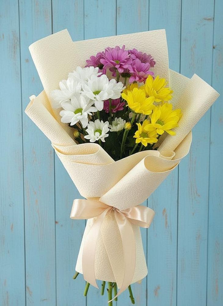 Букет цветов из: Хризантемы в Макарове