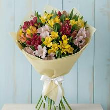 Букет цветов из:  Альстромерии в Макарове