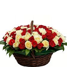 Премиум букет из: Розы #REPLACE_PRED# Макарове