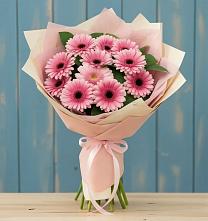 Букет цветов из:  Герберы в Макарове