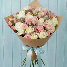Букет цветов из:  Розы в Макарове